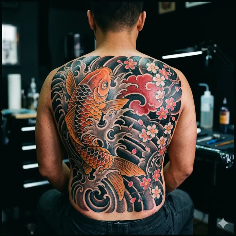 Detailed tattoo artwork by Wagner Primo